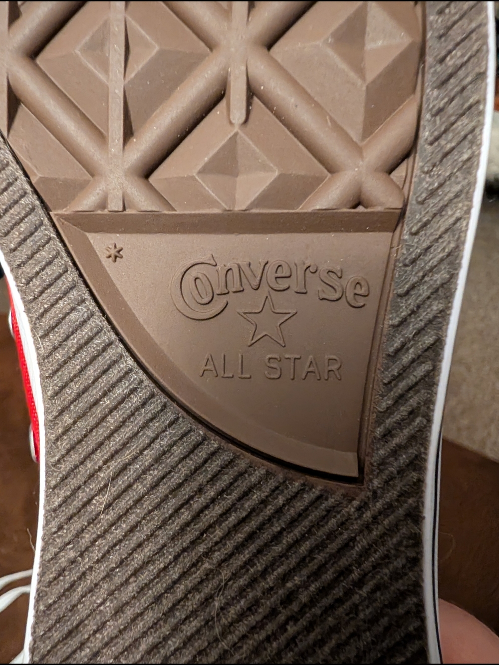 Converse Chuck Taylor All Star Low Top Sneakers - Red - Picture 4 of 5